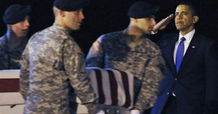 Obama honors fallen Americans at Dover 